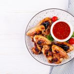 Spicy delicious chicken wings