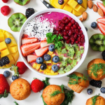 Mixed Tropical Fruit Salad with Superfood Boosts