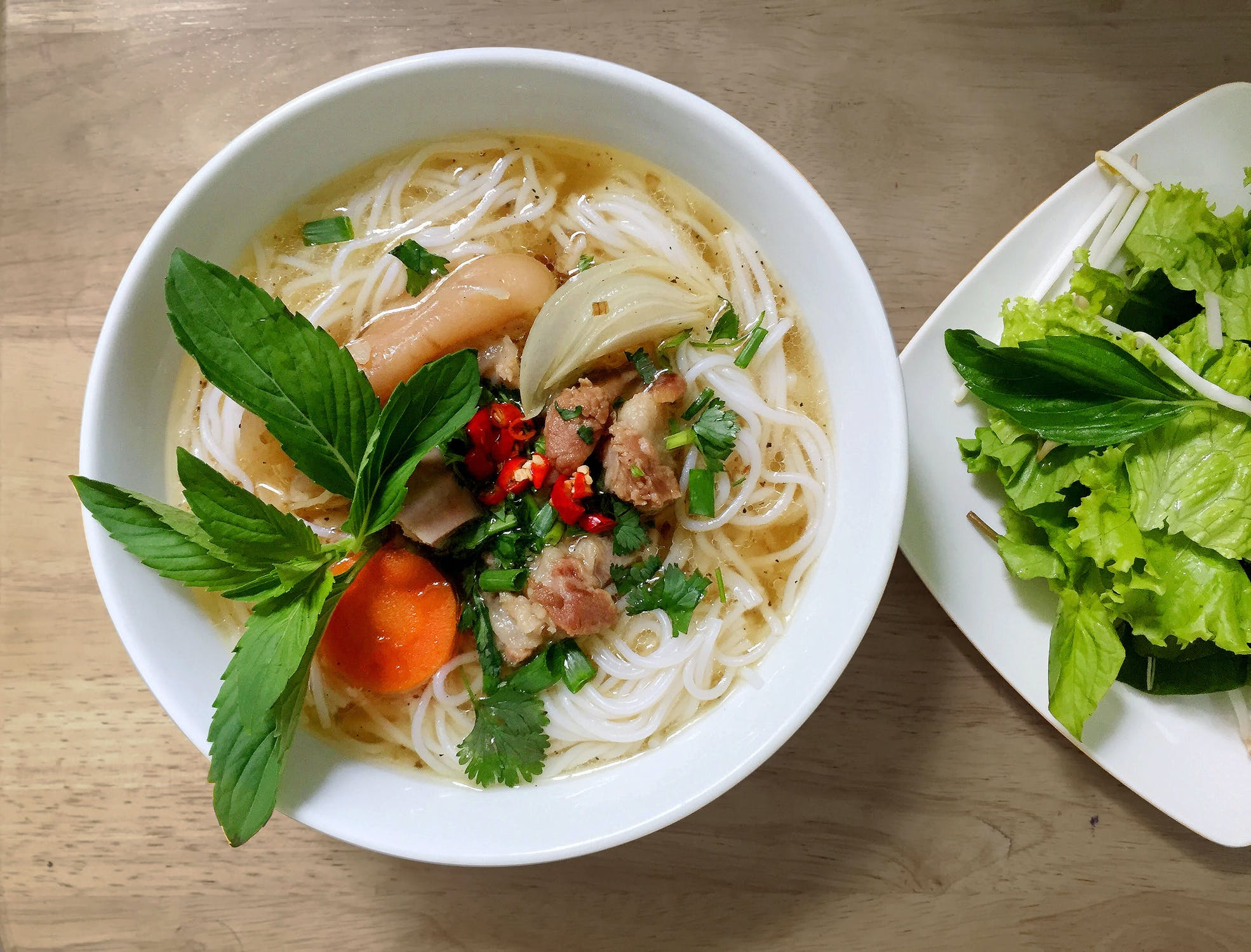 Chicken Ramen Soup with Mushroom