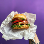 Big and Juicy Wagyu Beef Cheeseburger
