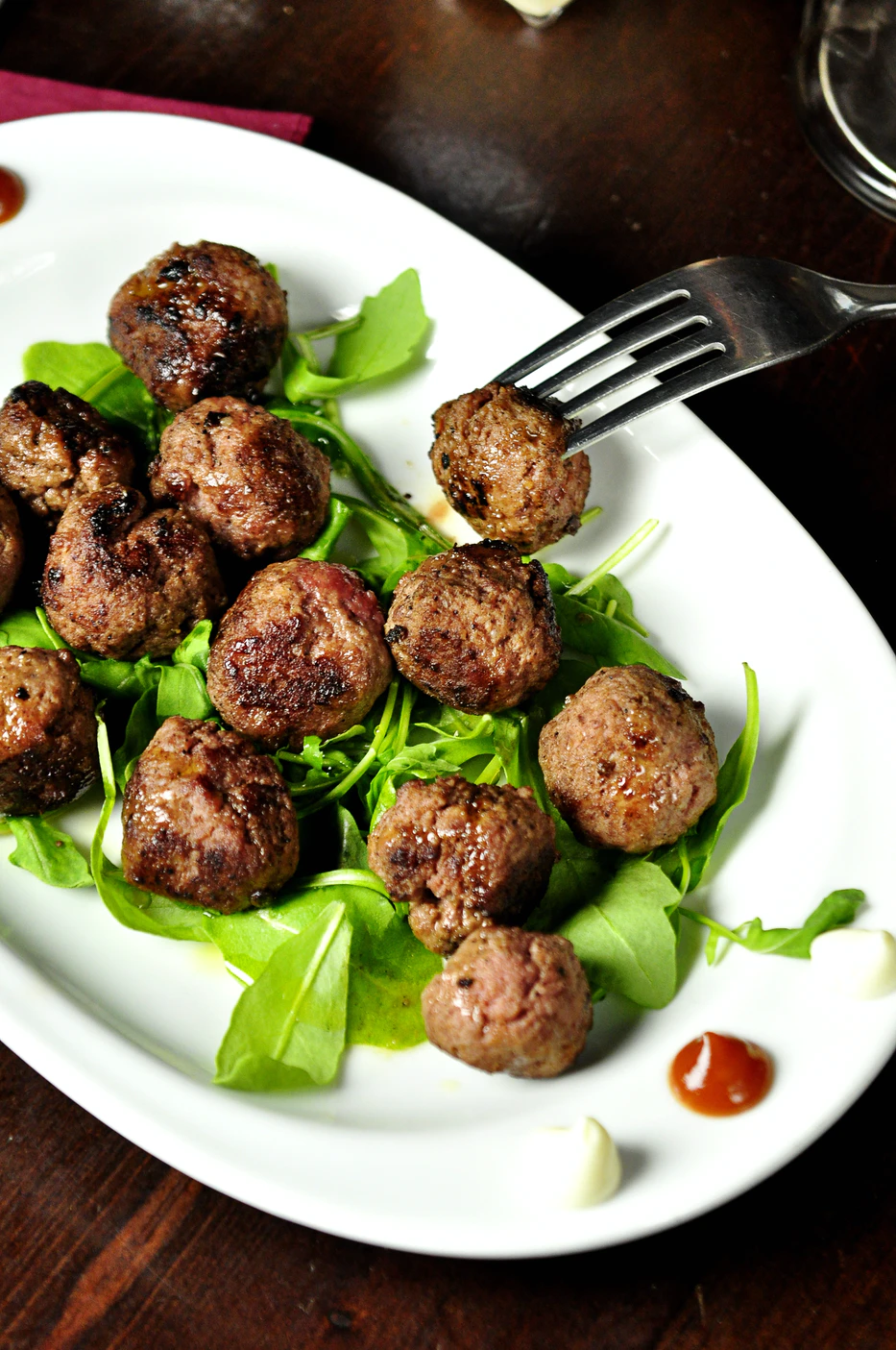 Chicken Meatballs with Cream Cheese
